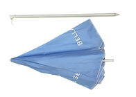 튼튼한 휴대용 비치 파라솔, 옥외 안뜰 우산 주문 인쇄 협력 업체