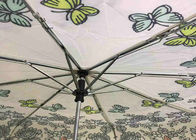 튼튼한 우산, 접을 수 있는 골프 우산 방수 폴리에스테를 접으십시오 협력 업체