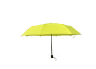 노란 우산, 경량 접는 우산 강한 구조를 접으십시오 협력 업체