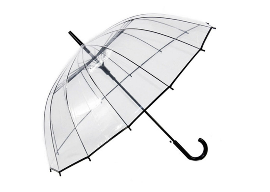 방풍 긴 손잡이 공간 돔 모양 우산 고강도 융통성 협력 업체