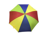 쉬운 무지개 골프 우산, 여행 사업을 위한 폭풍 증거 골프 우산을 나르십시오 협력 업체