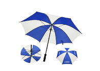 휴대용 건장한 골프 우산, 골프 우산 자동차 열려있는 높은 내구성 협력 업체