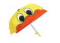 노란 강한 구조 귀여운 아이 우산에 의하여 주문을 받아서 만들어진 로고 디자인은 쉽게 매끄럽게 작동합니다 협력 업체