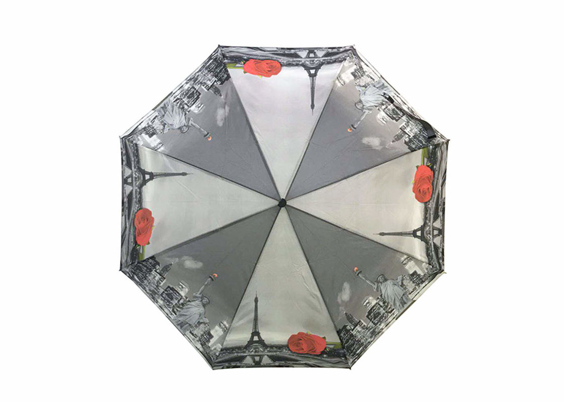 쉬운 접습니다 우산을 주문을 받아서 만들어진 로고 디자인 압력 저항 나르십시오 21 인치 협력 업체